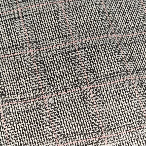 Tahari Grey and Pink Plaid Women's Career Academia Pants Size 14P‎ Petite New+ - Picture 8 of 12